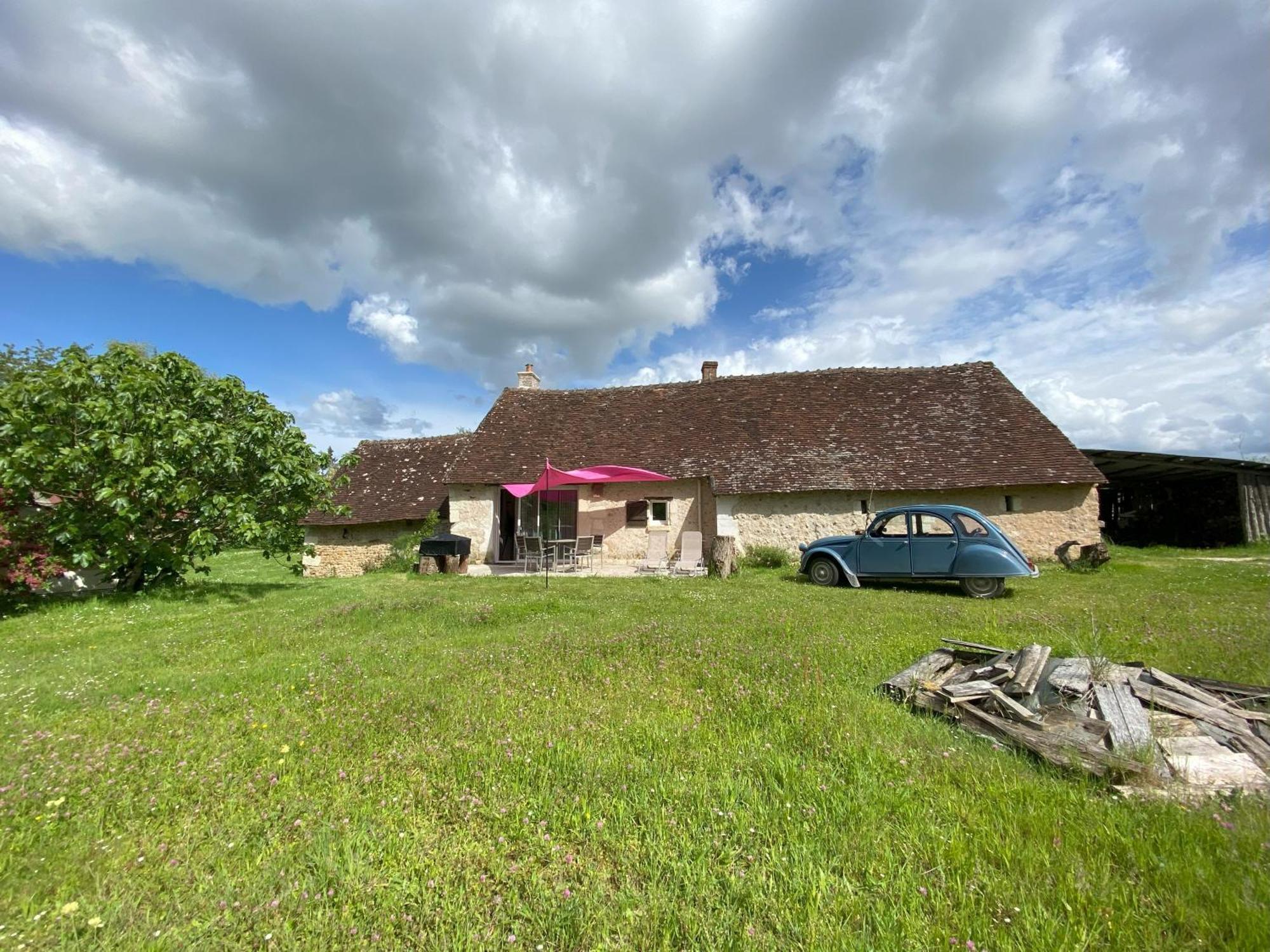 Villa Au Chene Gauthier à Pouillé Extérieur photo
