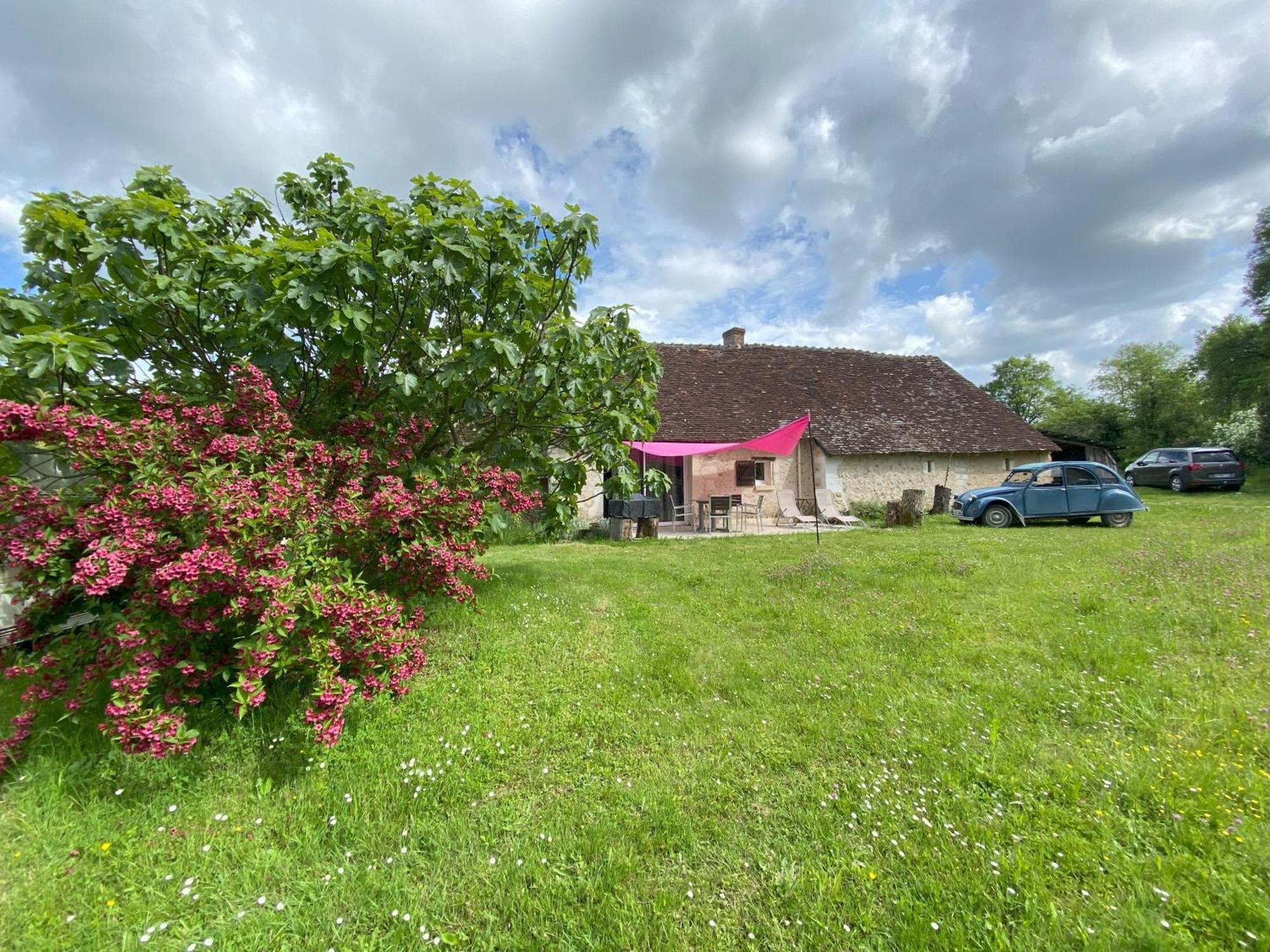 Villa Au Chene Gauthier à Pouillé Extérieur photo